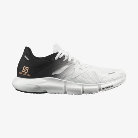 Salomon PREDICT 2 Mens Running Shoes White/Black UK HAYB
